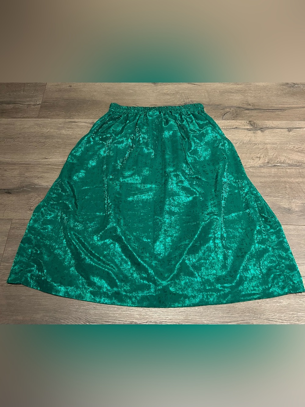 Emerald A-Line Skirt - Picture 3 of 3